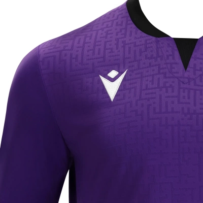 Футболка спортивная MACRON CYGNUS GK ECO SHIRT PURPLE/BLACK