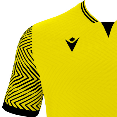 Футболка спортивная MACRON TUREIS ECO SHIRT YELLOW/BLACK