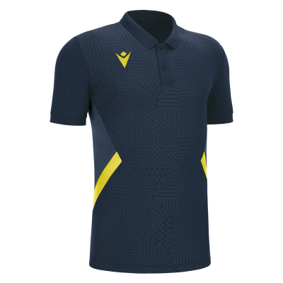 Поло парадное MACRON RAP POLO NAVY/YELLOW