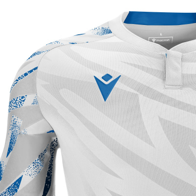 Футболка спортивная MACRON THEMIS ECO SHIRT WHITE/ROYAL BLUE