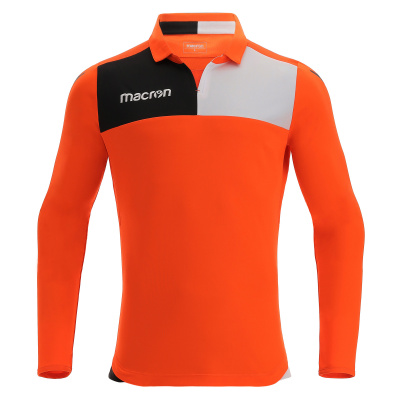 Футболка спортивная MACRON NUNKI SHIRT LS ORANGE/BLACK/WHITE