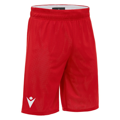 Шорты спортивные MACRON DENVER HERO SHORT REVERSIBLE RED/WHITE