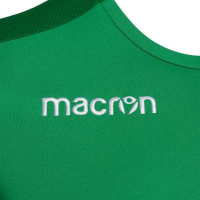 Футболка спортивная MACRON TITAN SHIRT GREEN/WHITE