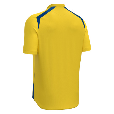 Футболка спортивная MACRON WYRM SHIRT YELLOW/ROYAL BLUE