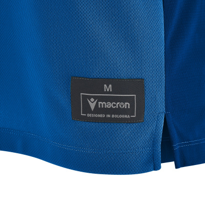 Майка спортивная MACRON TELLURIUM ECO WOMAN SHIRT ROYAL BLUE/WHITE
