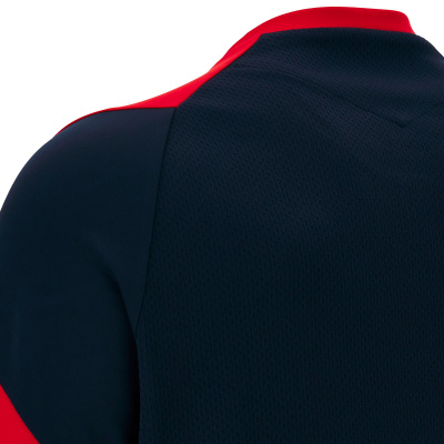 Футболка спортивная MACRON GOLEM SHIRT NAVY/RED