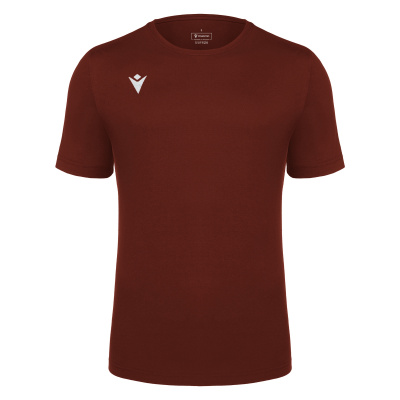 Футболка спортивная х/б MACRON BOOST ECO T-SHIRT CARDINAL