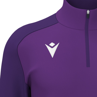 Толстовка тренировочная MACRON ISEN 1/4 ZIP TOP PURPLE/ DARK PURPLE