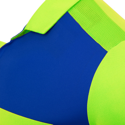 Футболка спортивная MACRON NUNKI SHIRT NEON YELLOW/BLACK/ROYAL BLUE