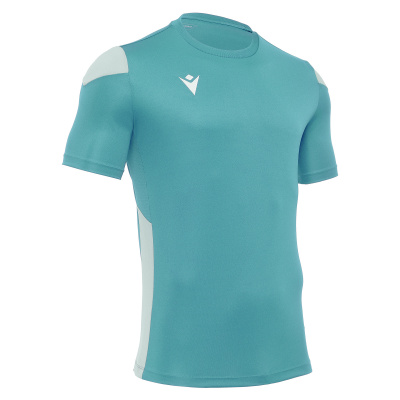 Футболка спортивная MACRON POLIS SHIRT COLUMBIA/WHITE