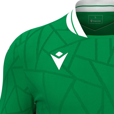 Футболка спортивная MACRON CERBERUS ECO SHIRT GREEN/WHITE