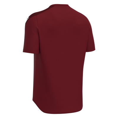 Футболка спортивная MACRON WISP SHIRT CARDINAL/DARK CARDINAL