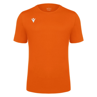 Футболка спортивная х/б MACRON BOOST ECO T-SHIRT ORANGE