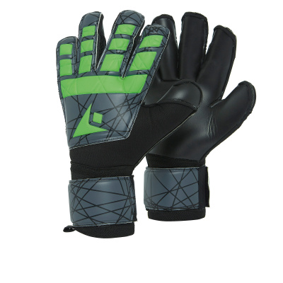 Перчатки вратарские MACRON FOX XH GK GLOVES BLACK/ANTHRACITE/ NEON GREEN