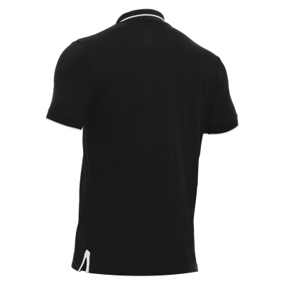 Поло парадное MACRON ZOUK POLO BLACK/WHITE