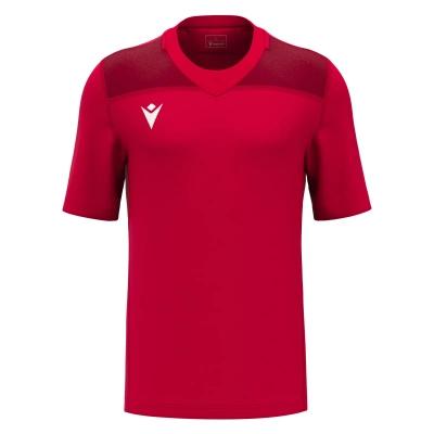Регбийка игровая MACRON PERIDOT SHIRT RED/DARK RED