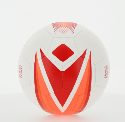Мяч футбольный тренировочный MACRON DAWN XH N.4 BALL SUPER LIGHT 290GR. WHITE/RED