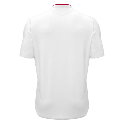 Футболка спортивная MACRON ARCANE ECO SHIRT WHITE/RED