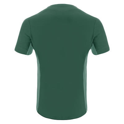 Футболка спортивная х/б MACRON NEVEL T-SHIRT BOTTLE GREEN/LIGHT BOTTLE GREEN