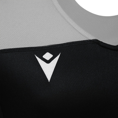 Регбийка игровая MACRON JASPER SHIRT BLACK/GREY
