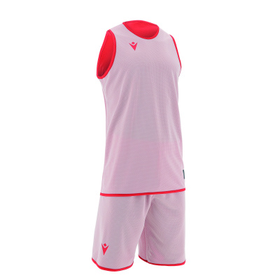 Комплект баскетбольный MACRON X500 SET REVERSIBLE RED/WHITE