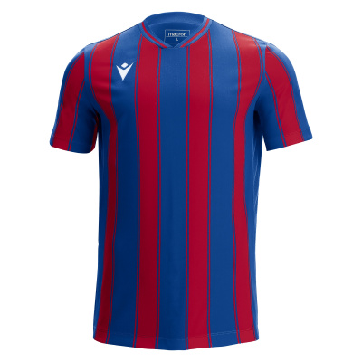 Футболка спортивная MACRON SCEPTRUM SHIRT ROYAL BLUE/RED