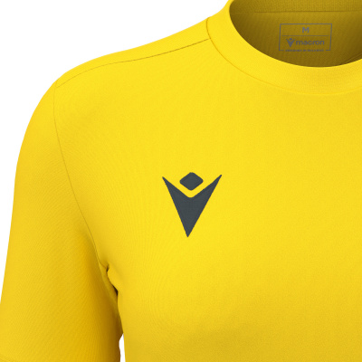 Футболка спортивная женская MACRON ZYRA SHIRT YELLOW