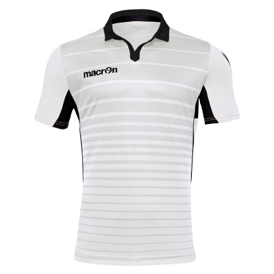 Футболка спортивная MACRON TABIT SHIRT WHITE/BLACK