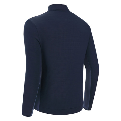 Олимпийка спортивная MACRON RECORD FULL ZIP 3D TOP NAVY/LIGHT NAVY