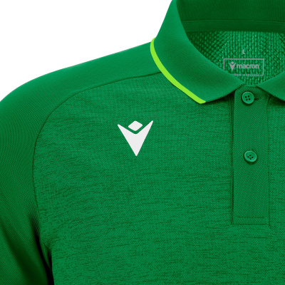 Поло парадное MACRON AULOS POLO GREEN/NEON GREEN