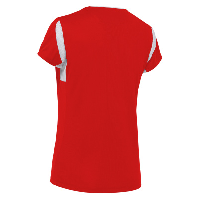 Футболка спортивная MACRON FLUORINE SHIRT RED/WHITE
