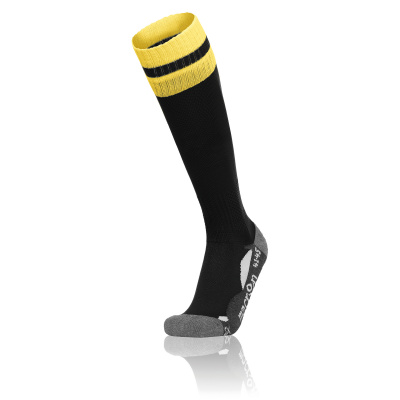Гетры футбольные MACRON AZLON BLACK/YELLOW