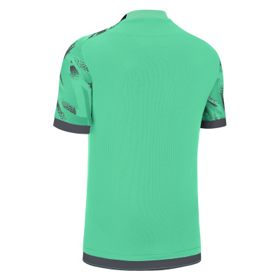 Футболка спортивная MACRON THEMIS ECO SHIRT TURQUOISE/ANTHRACITE