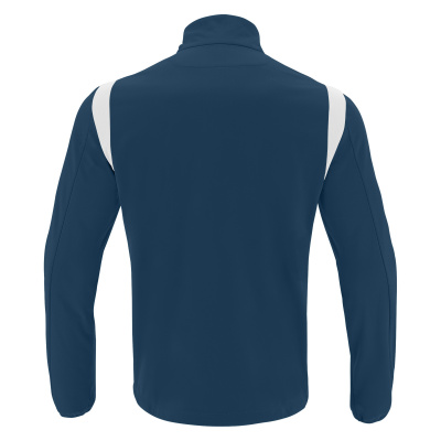Толстовка тренировочная MACRON GANGE TRAINING 1/4 ZIP TOP NAVY/WHITE