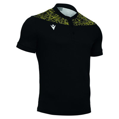 Поло парадное MACRON CHENDA POLO BLACK/YELLOW
