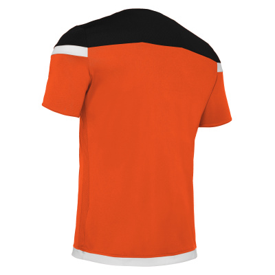 Футболка спортивная MACRON TITAN SHIRT ORANGE/BLACK