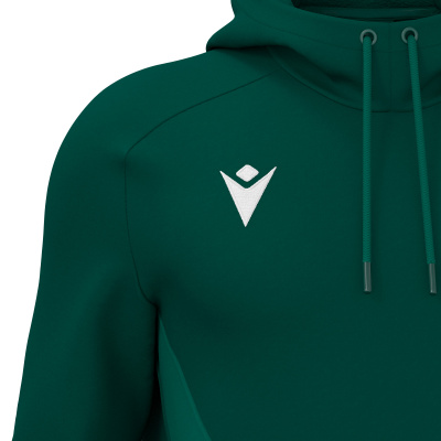 Худи спортивное MACRON FENDERS HOODED SWEATSHIRT BOTTLE GREEN/LIGHT BOTTLE GREEN