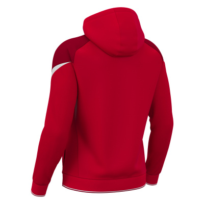 Худи спортивное ALCHEMIST HOODED SWEATSHIRT RED/WHITE