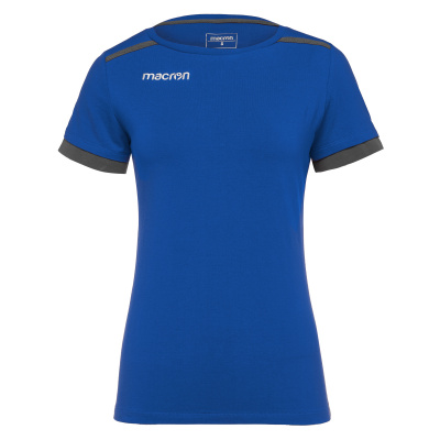 Футболка спортивная женская MACRON VIOLIN T-SHIRT ROYAL BLUE/WHITE