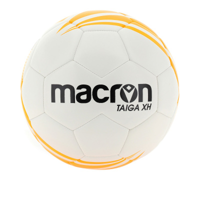 Мяч футбольный тренировочный MACRON TAIGA XH N.3 WHITE/ORANGE