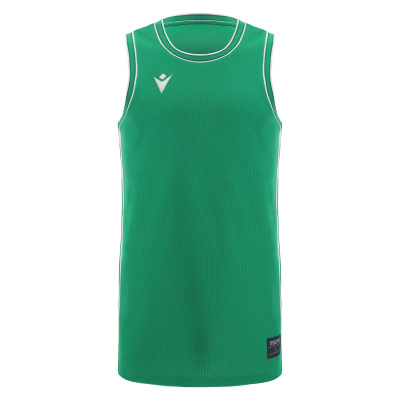 Майка спортивная MACRON PLUTONIUM ECO SHIRT GREEN/DARK GREEN/WHITE