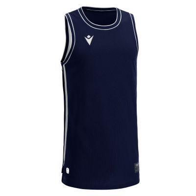 Майка спортивная MACRON PLUTONIUM ECO SHIRT NAVY/LIGHT NAVY/WHITE