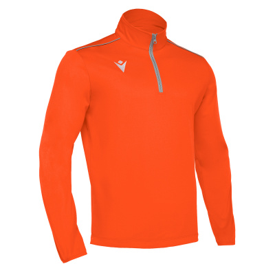 Толстовка тренировочная MACRON HAVEL 1/4 ZIP TOP ORANGE
