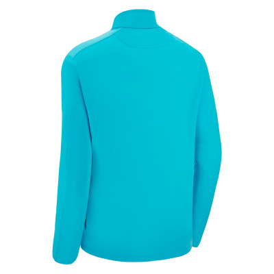 Толстовка тренировочная MACRON PIAVE TRAINING 1/4 ZIP TOP ANTHRACITE/NEON SKY