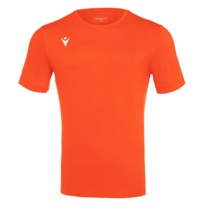 Футболка спортивная х/б MACRON BOOST HERO T-SHIRT ORANGE