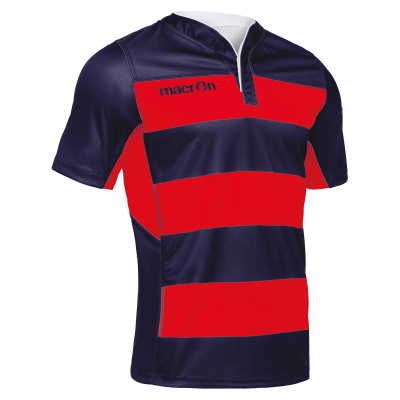 Регбийка игровая MACRON IDMON SHIRT NAVY/RED