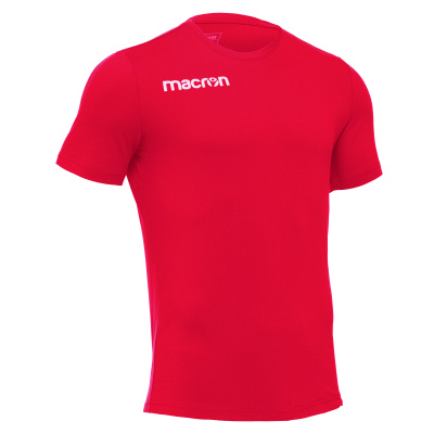 Футболка спортивная х/б MACRON BOOST T-SHIRT RED