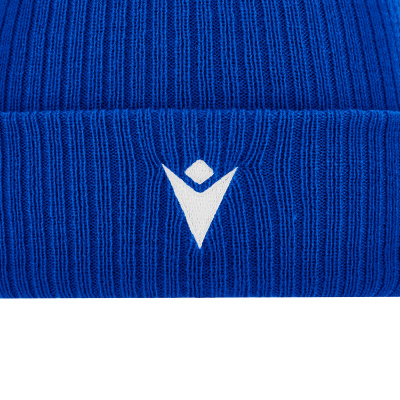 Шапка спортивная MACRON SNOW POMPON BEANIE ROYAL BLUE