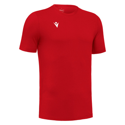 Футболка спортивная х/б MACRON BOOST ECO T-SHIRT RED