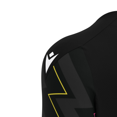 Футболка спортивная MACRON WISP SHIRT BLACK/THUNDER